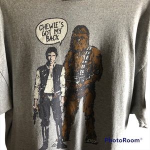 Star Wars Chewy's Got My Back Graphic Men's Tshirt Size 2XL